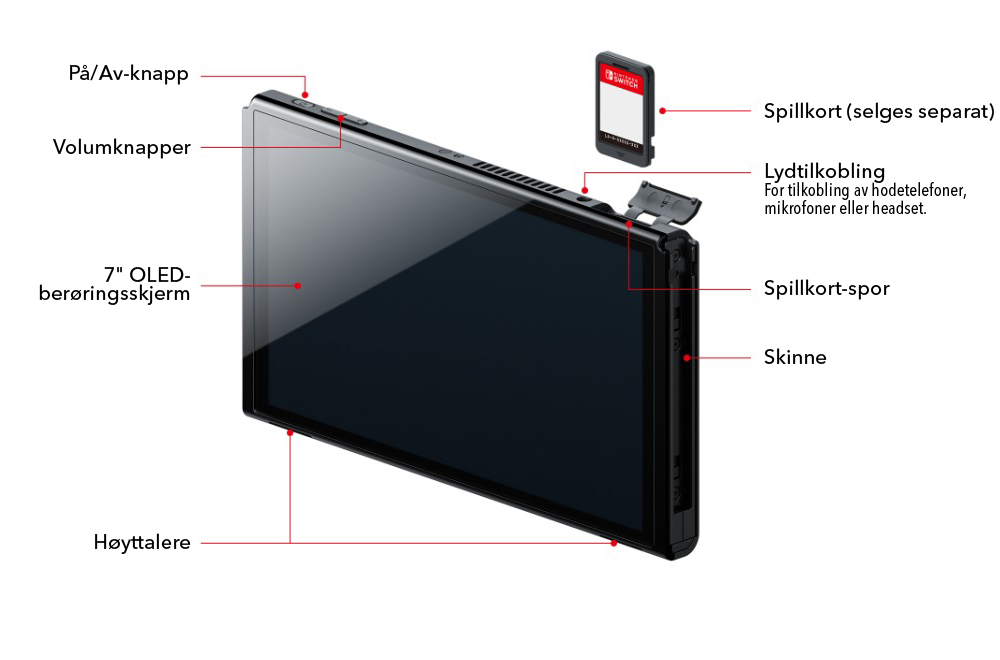 Nintendo Switch – OLED Model front