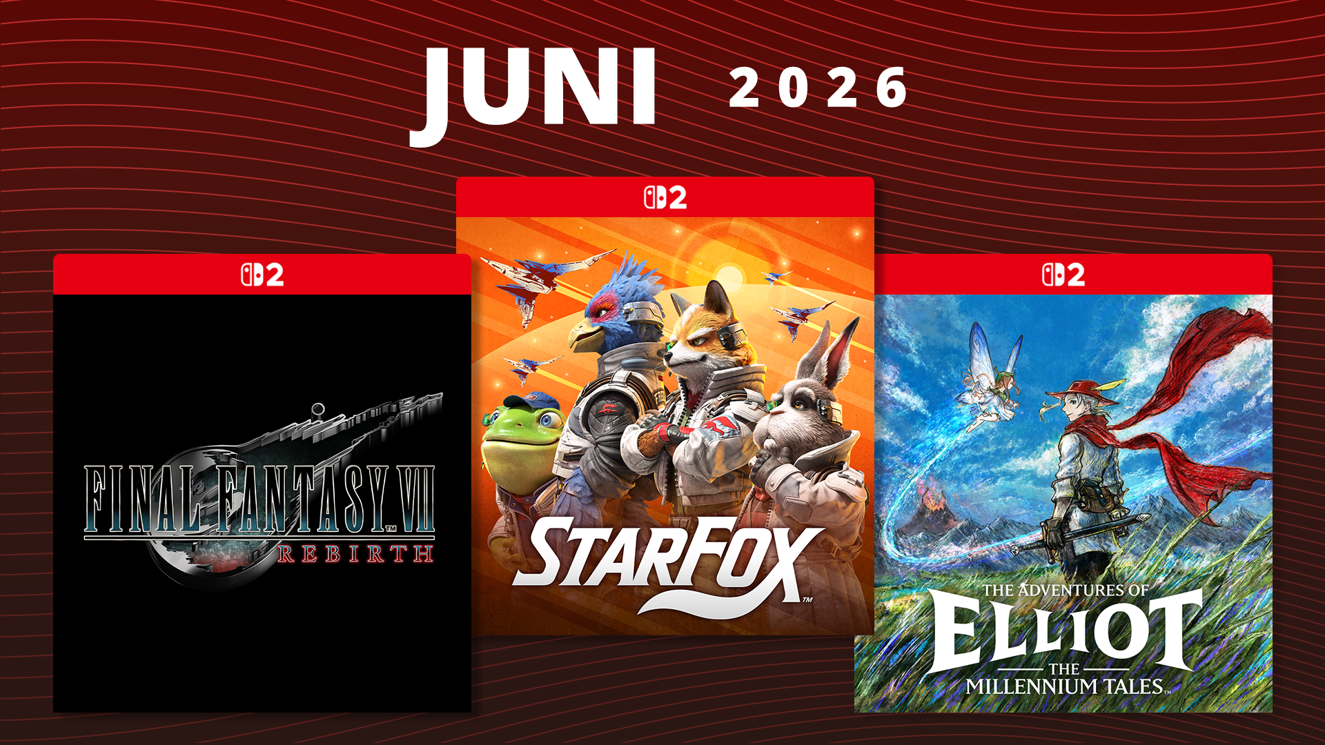 Kommende spill i juni 2026