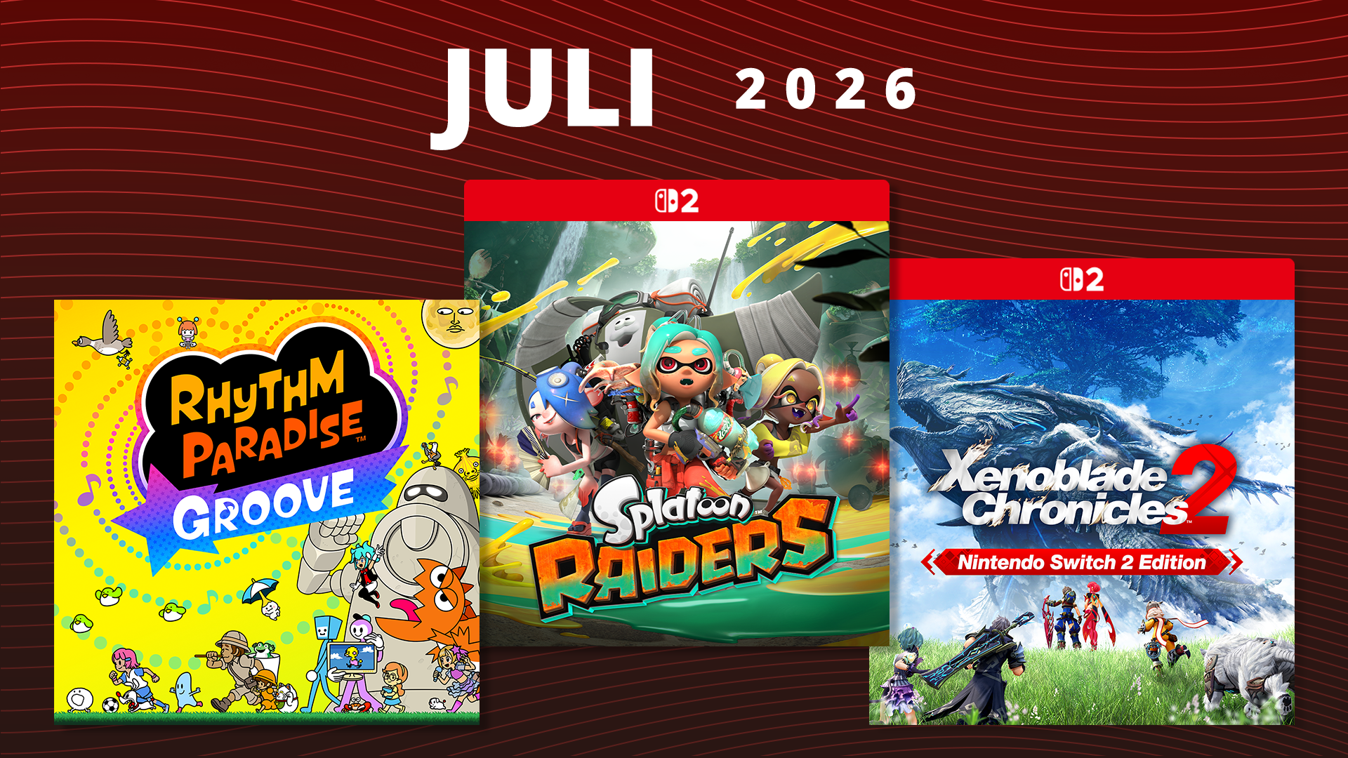 Kommende spill i juli 2026