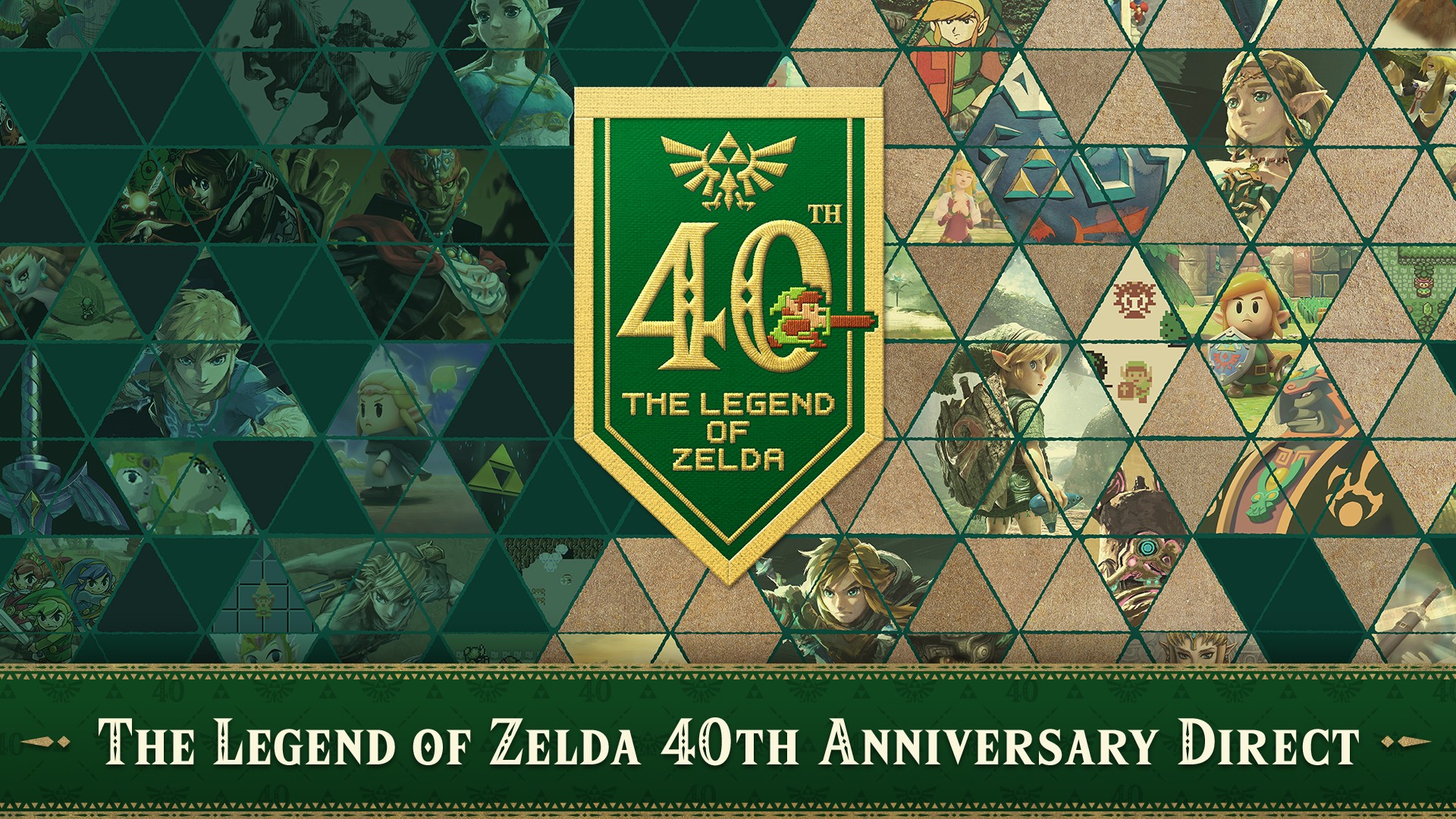 Feiringen av the Legend of Zelda-seriens 40-årsjubileum avslørt i ny Nintendo direct-presentasjon