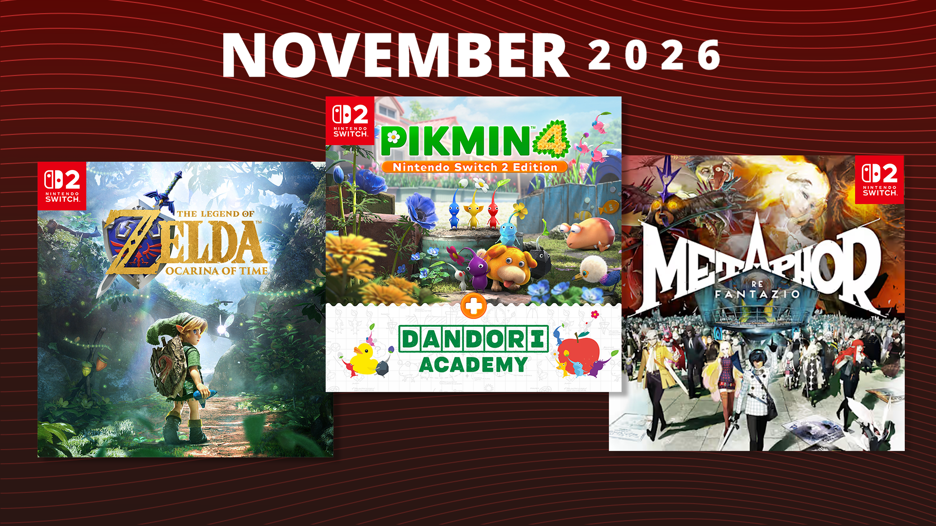 Kommende spill i november 2026