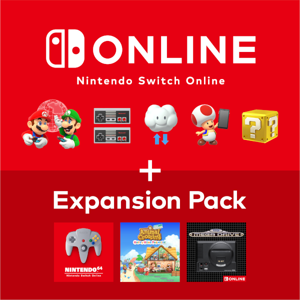 Nintendo Switch Online+expansion pack