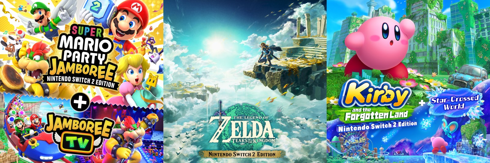 Informasjon rundt Nintendo Switch 2 Edition-spill