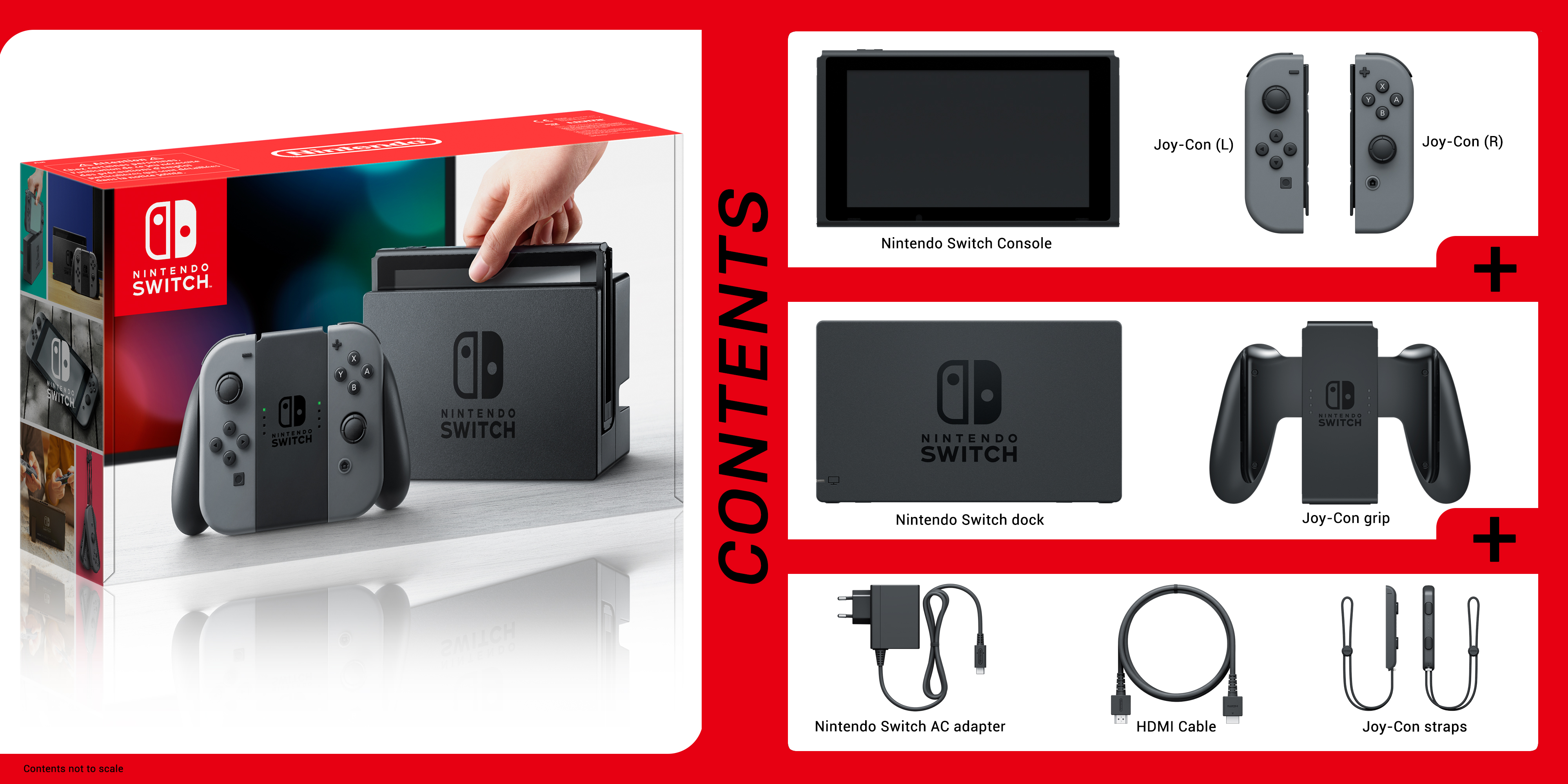Nintendo Switch (Grey Joy-Con) - Nintendo