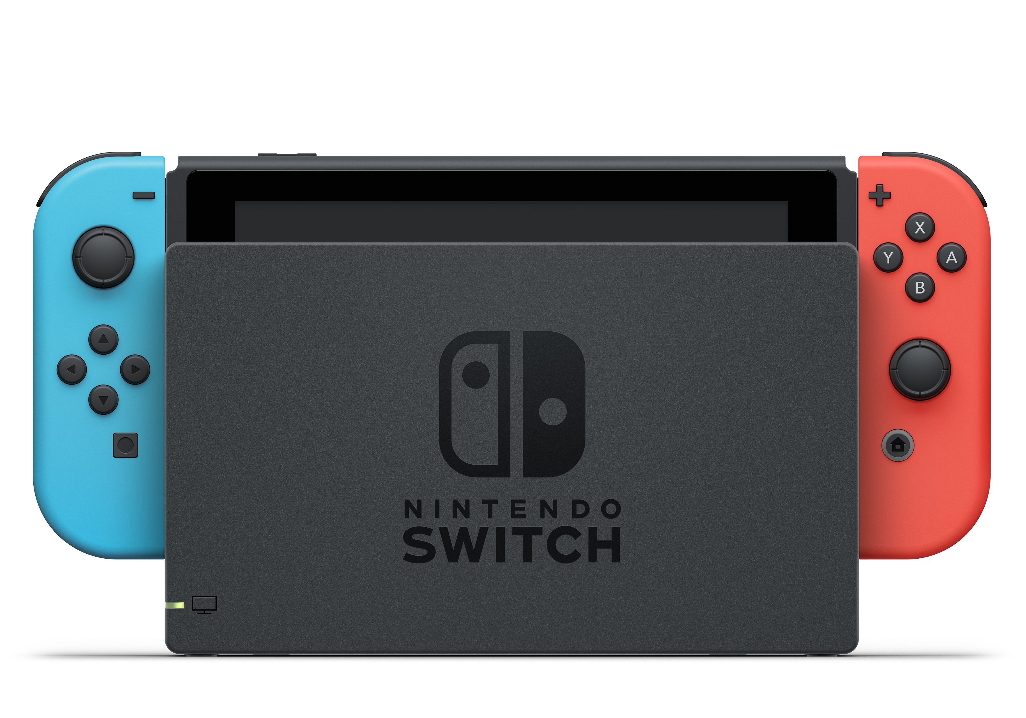 Nintendo Switch (Neon Blue/Neon Red Joy-Con) - Nintendo