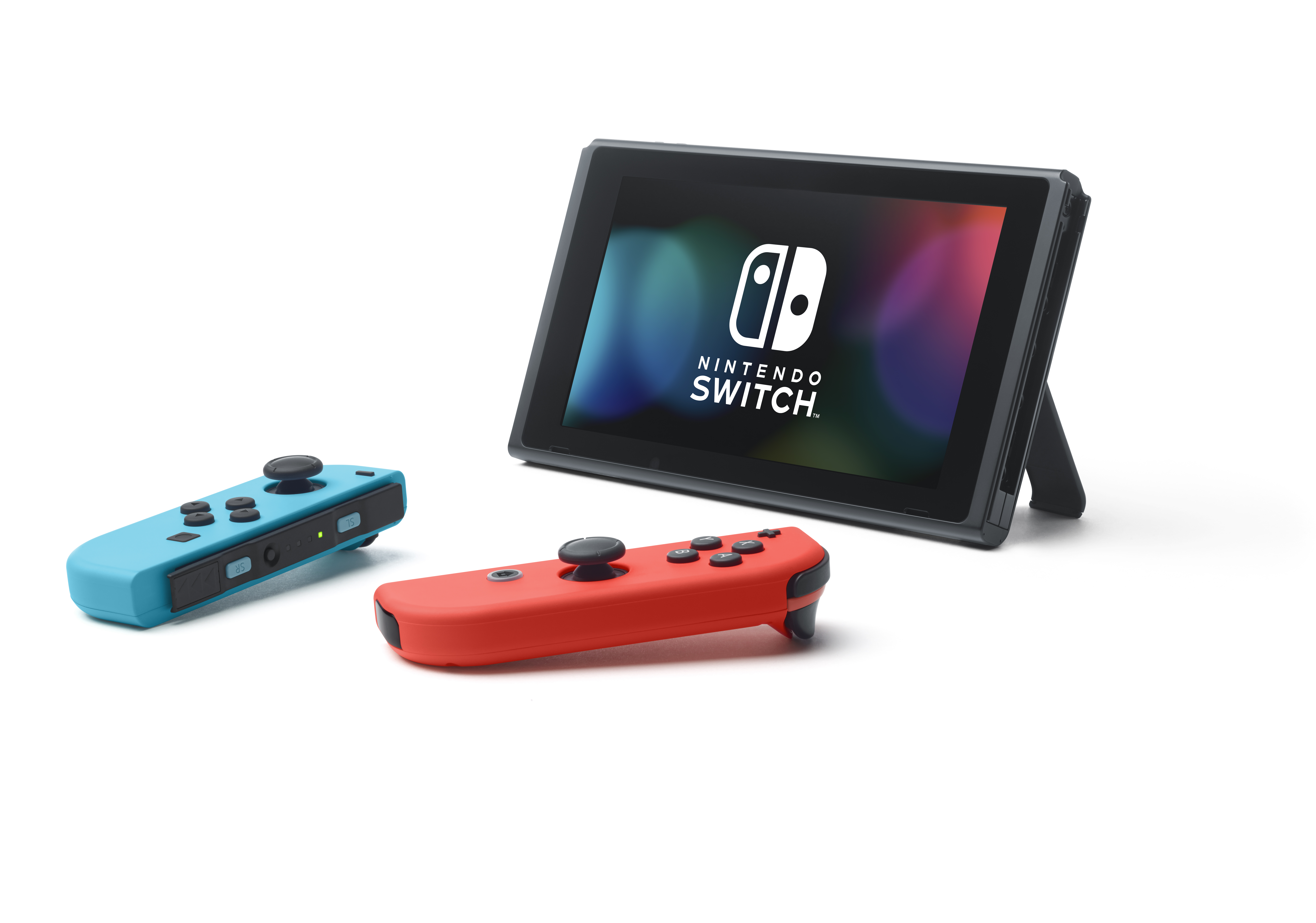 Nintendo Switch (Neon Blue/Neon Red Joy-Con) - Nintendo