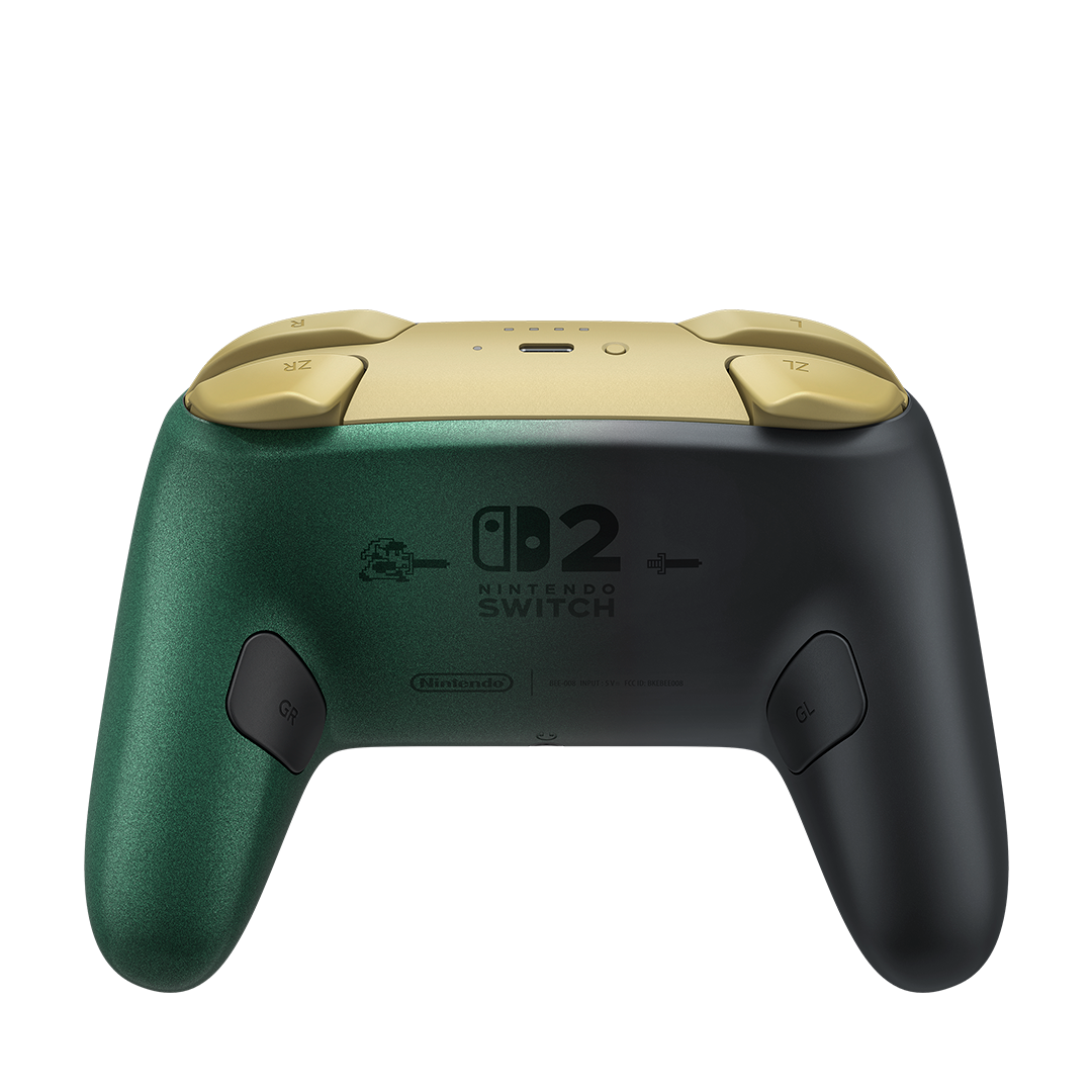 Nintendo Switch 2 Pro Controller The Legend of Zelda 40th Anniversary