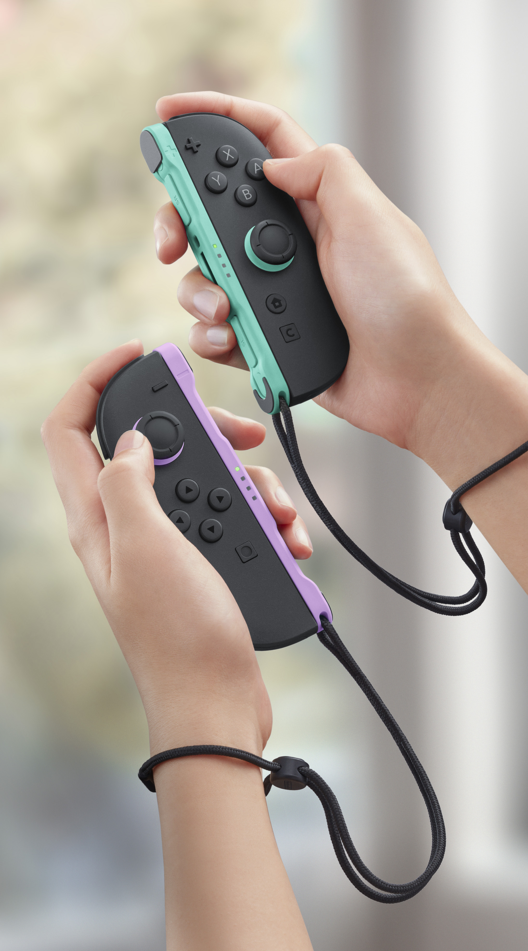 Joy-Con 2 Pair - Light Purple / Light Green - Nintendo