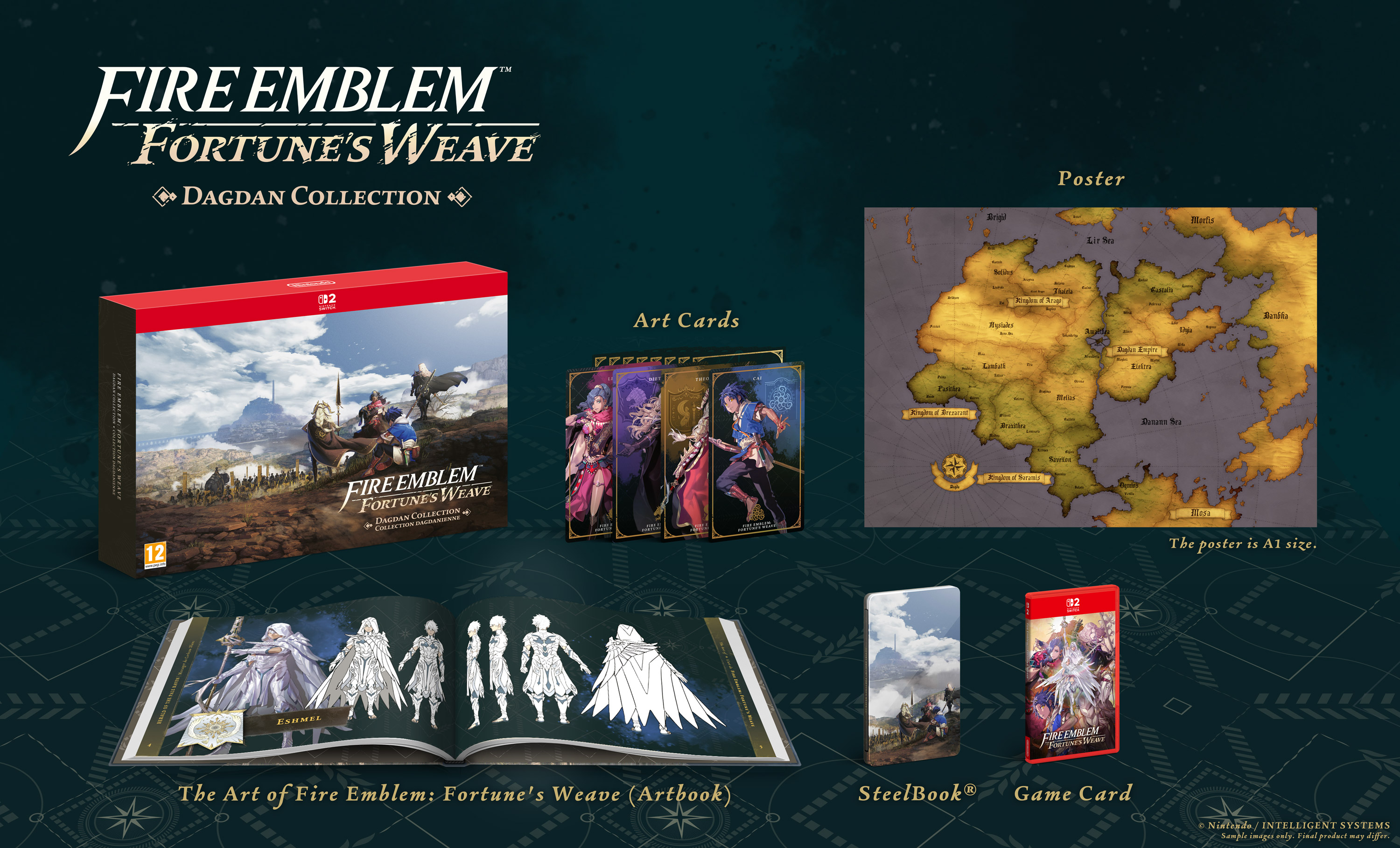Fire Emblem Fortunes Weave Dagdan Collection