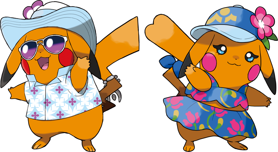 PokemonWindsWaves Mr Windychu Ms Wavychu combo