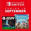 Kommende spill til Nintendo Switch i september 2023