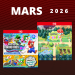 Kommende spill i mars 2026