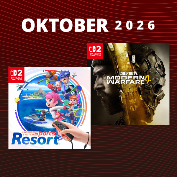 Kommende spill i oktober 2026
