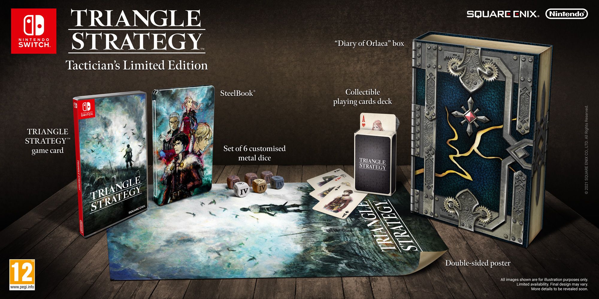 Triangle Strategy: Tactician’s Limited Edition