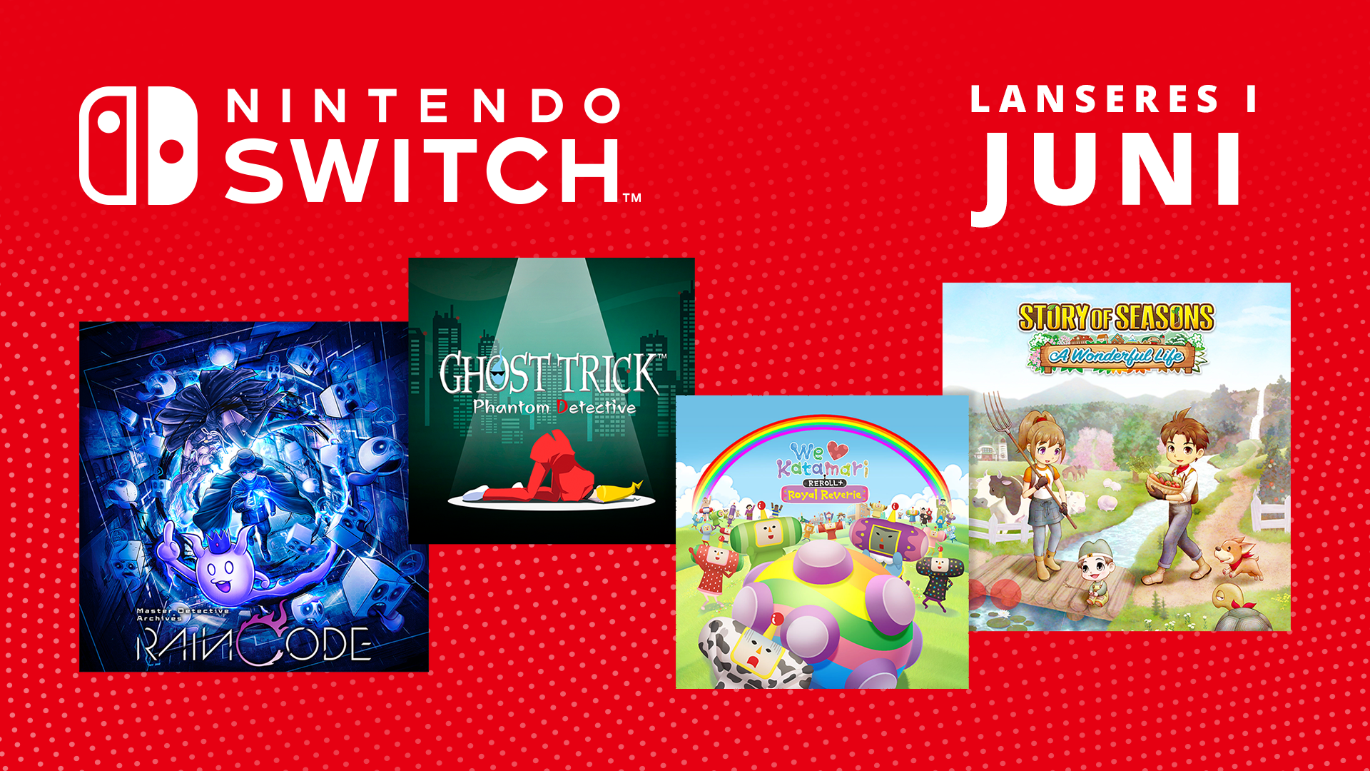 Kommende spill til Nintendo Switch: Juni 2023