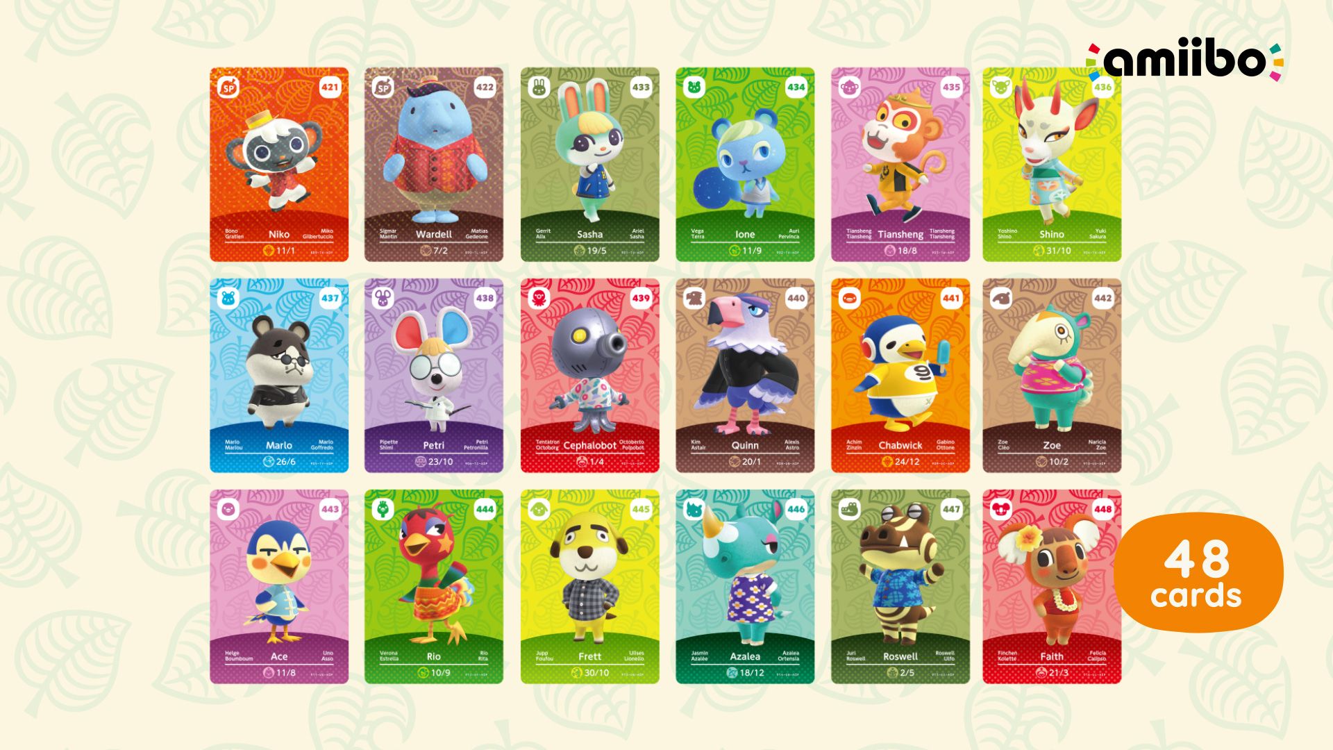 Animal Crossing: amiibo cards - series 5