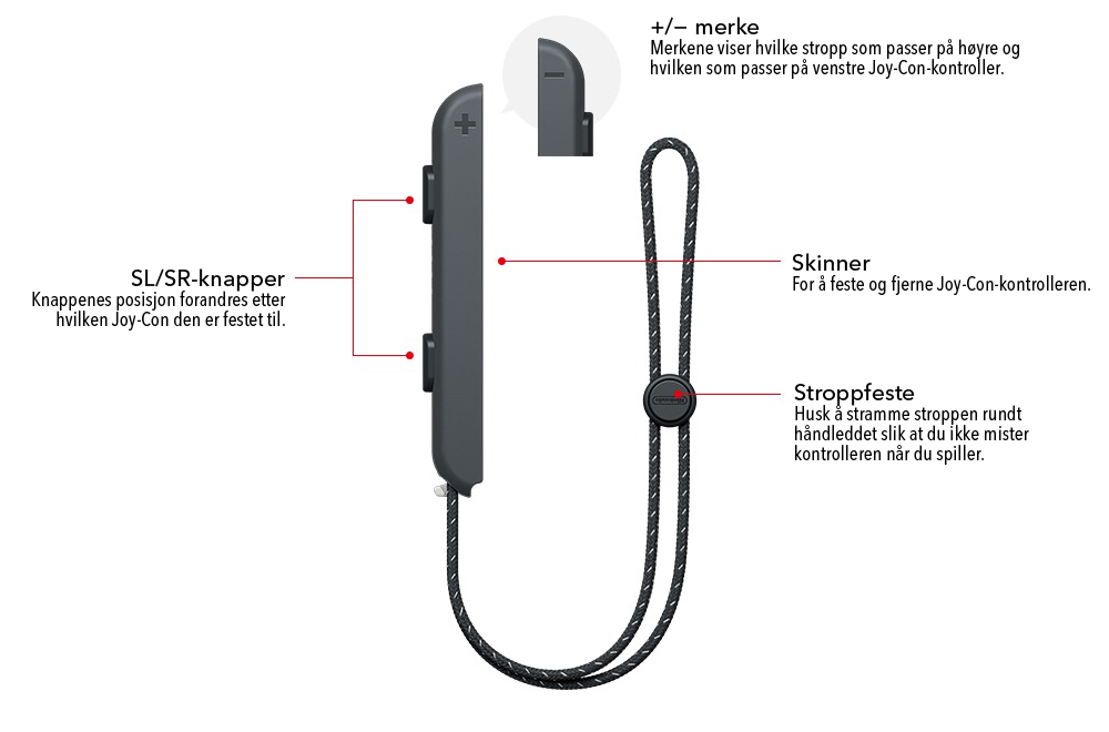 Joy-Con strap - front