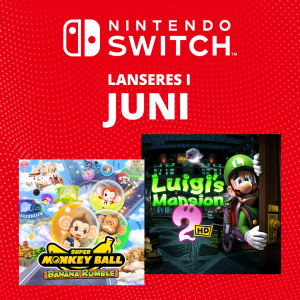 Kommende spill til Nintendo Switch – juni 2024