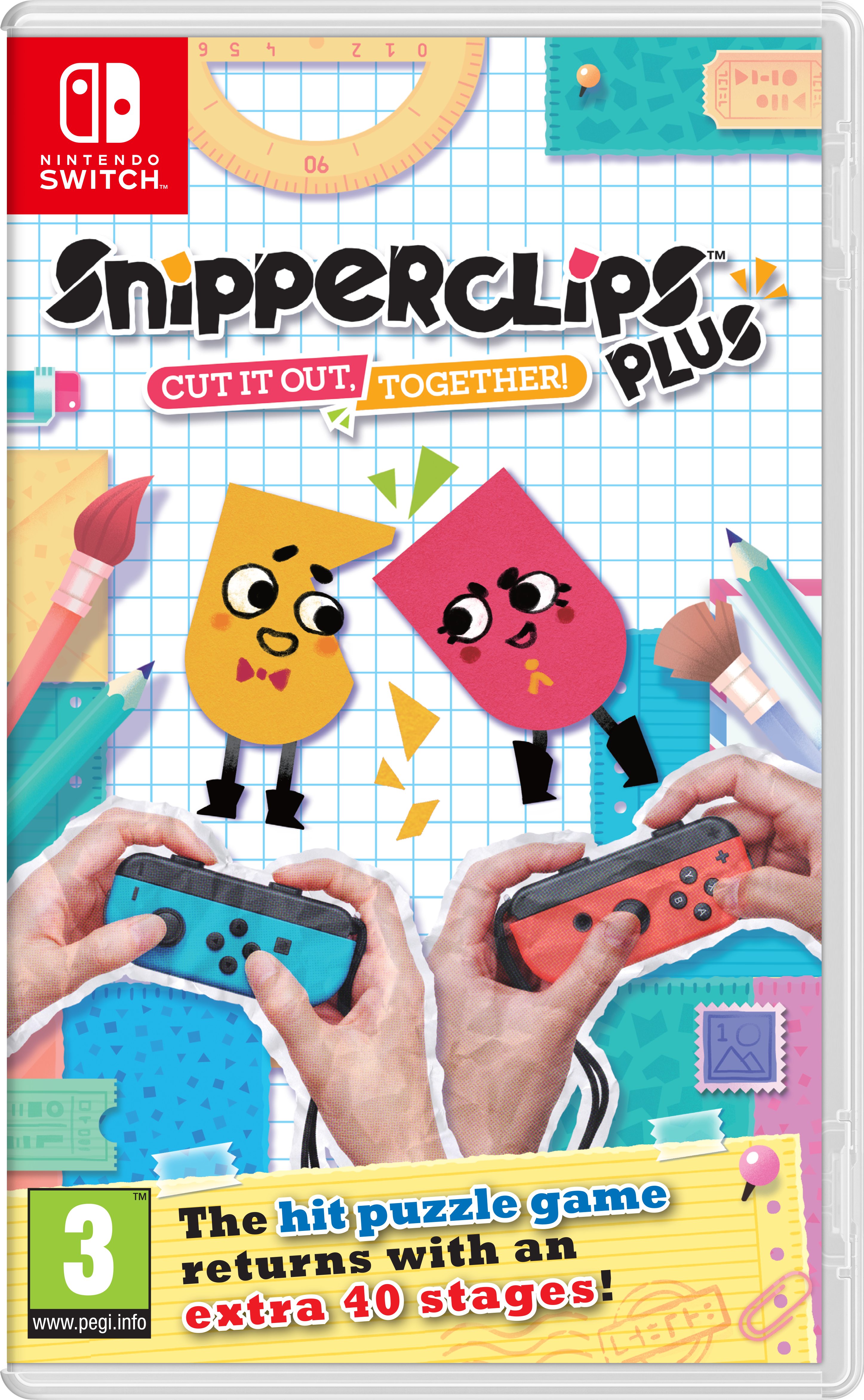 Snipperclips Plus: Cut it out, together!