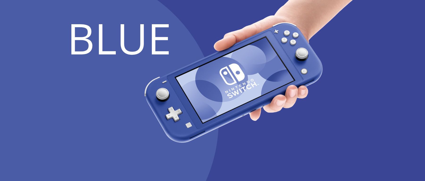Blå Nintendo Switch Lite slippes i Europa den 7. mai!